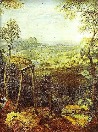 Pieter Bruegel the Elder The Magpie on the Gallows - detail China oil painting art